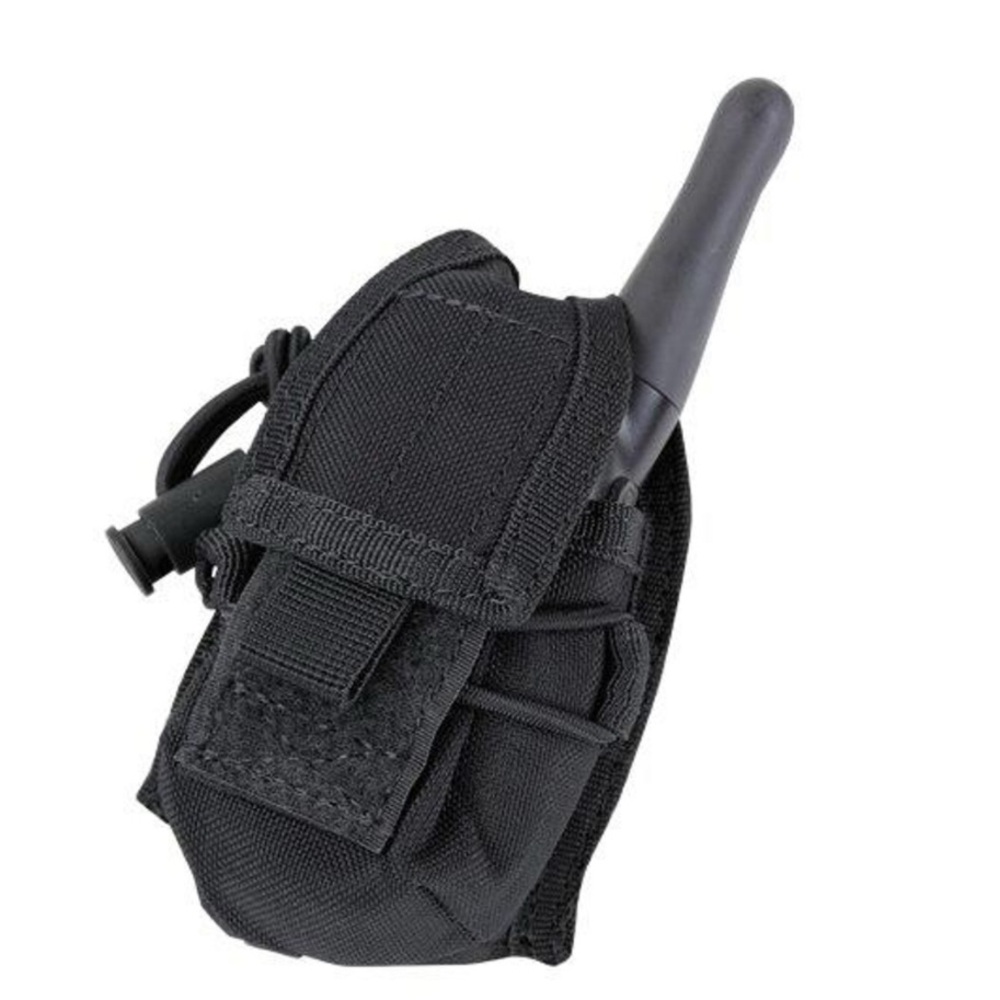 Condor Tactical MA56 Hand-Held Radio Pouch, Black